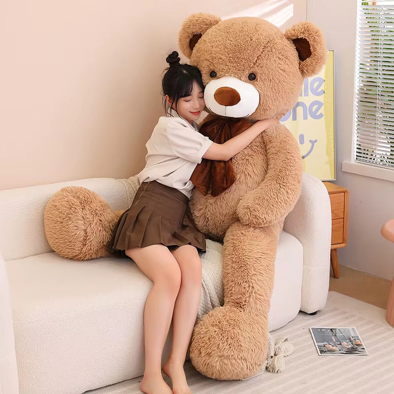 Giant Teddy Bear Plush Toy - 80/100Cm Soft and Cuddly Gift for Birthdays and Valentine's Day - Perfect for Your Girlfriend!