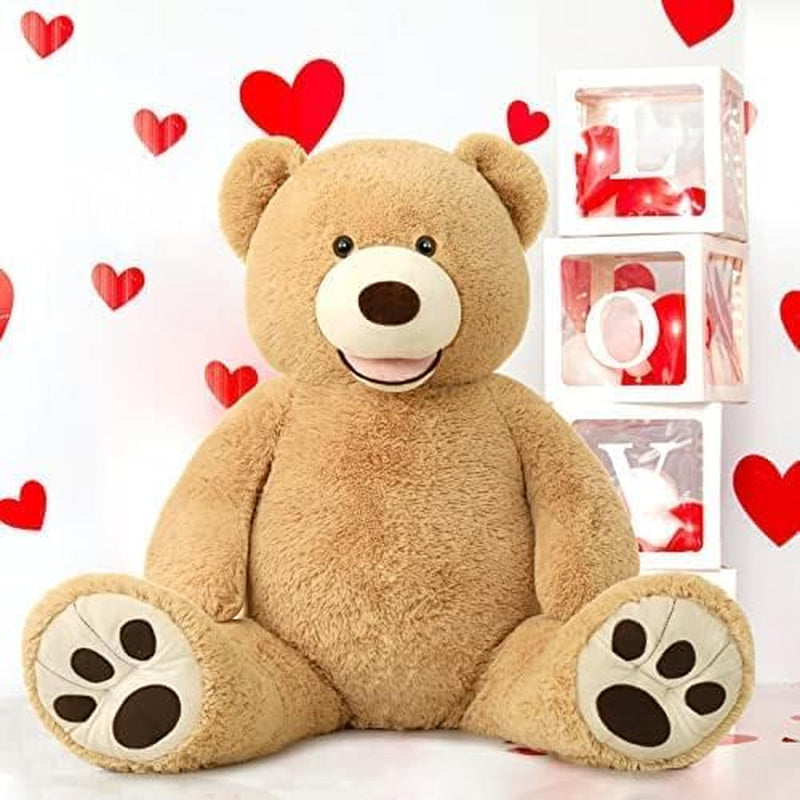 Snuggle Up with Our Extra Large 5 Feet Plush Giant Teddy Bear – The Perfect Cuddly Companion for Kids and Girlfriends!