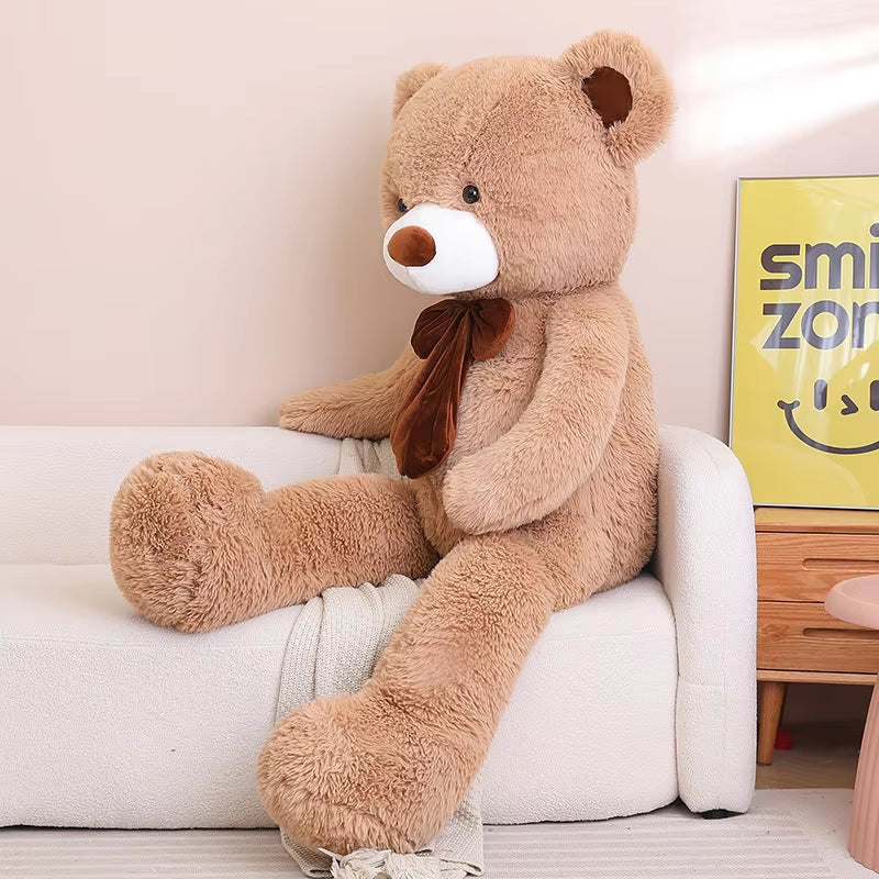 Giant Teddy Bear Plush Toy - 80/100Cm Soft and Cuddly Gift for Birthdays and Valentine's Day - Perfect for Your Girlfriend!