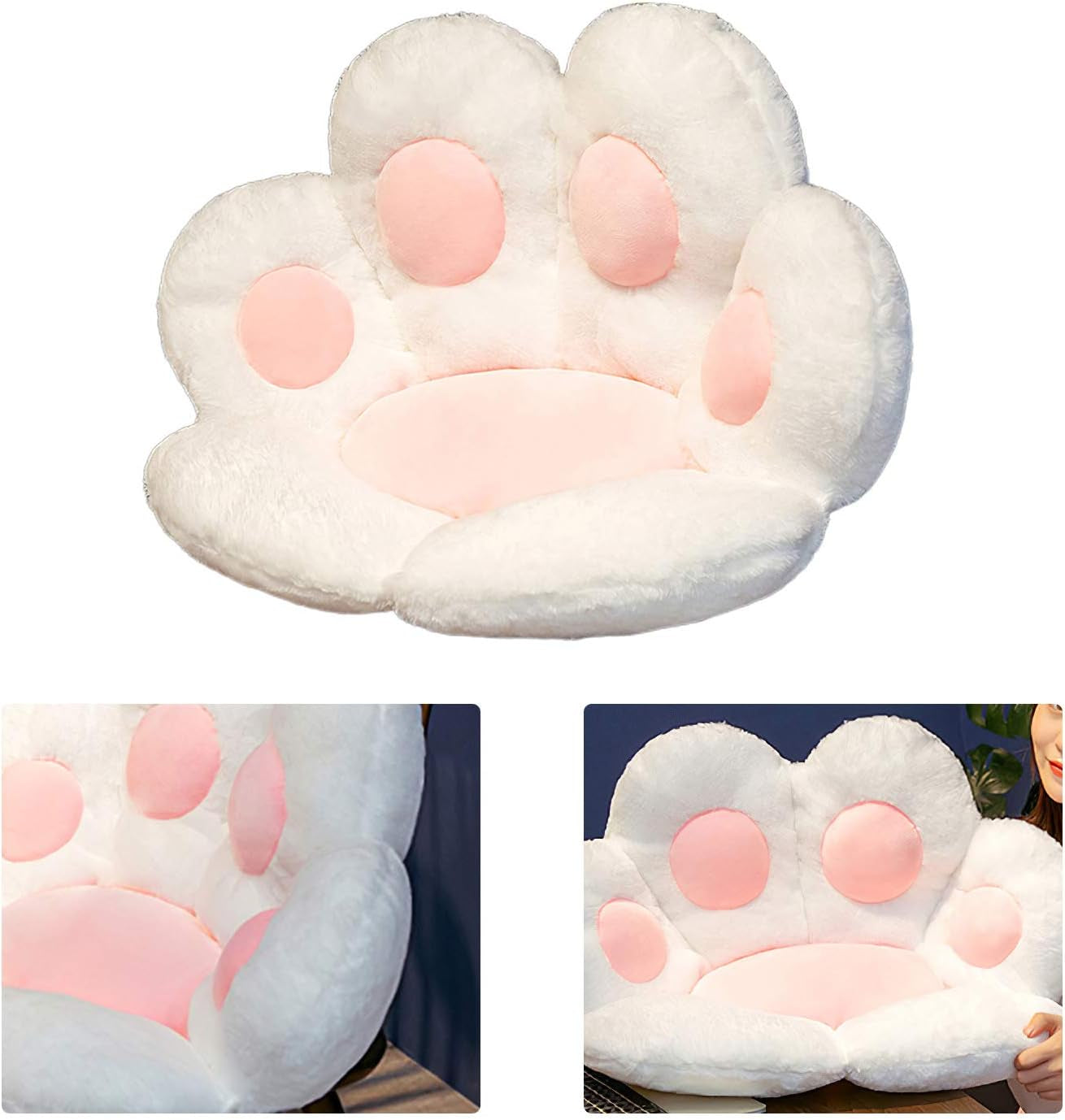 Transform Your Seating Experience with the Adorable Reversible Bear Paw Cushion – Perfect for Home, Office, and Beyond!