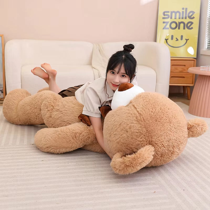 Giant Teddy Bear Plush Toy - 80/100Cm Soft and Cuddly Gift for Birthdays and Valentine's Day - Perfect for Your Girlfriend!