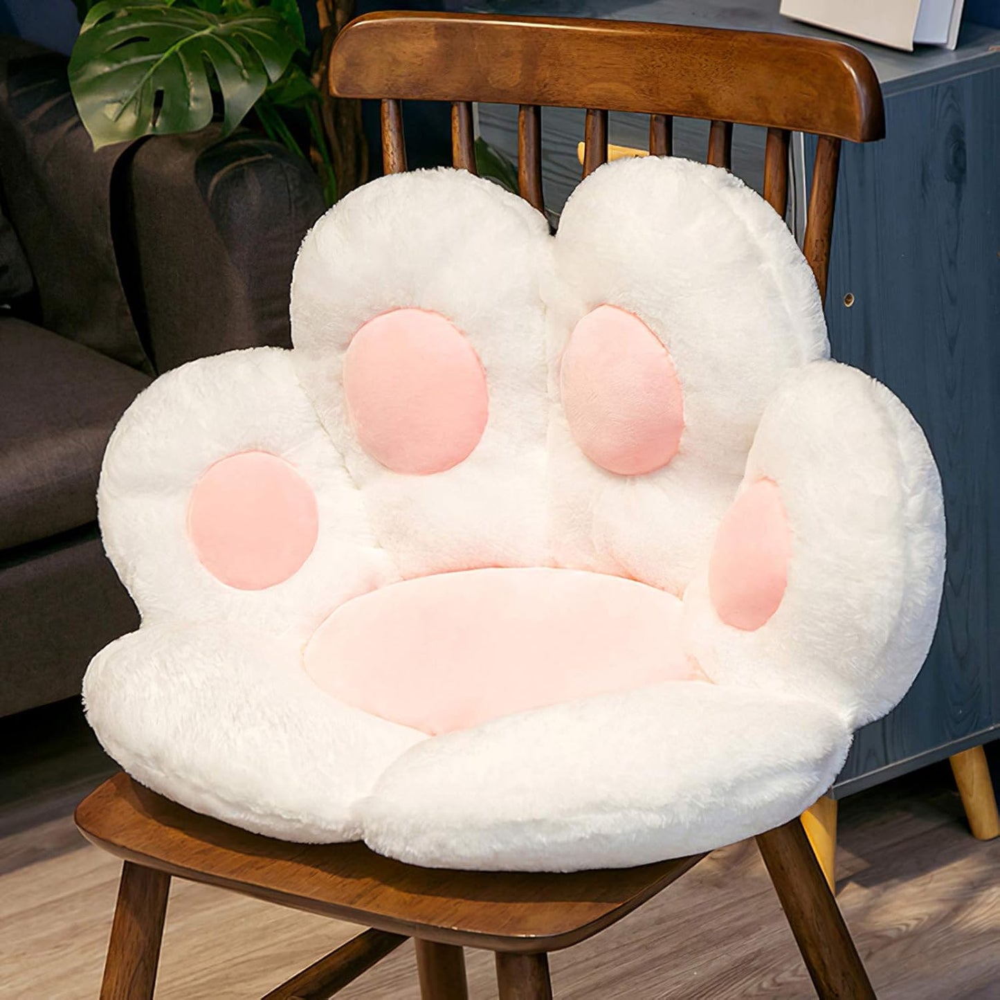 Transform Your Seating Experience with the Adorable Reversible Bear Paw Cushion – Perfect for Home, Office, and Beyond!