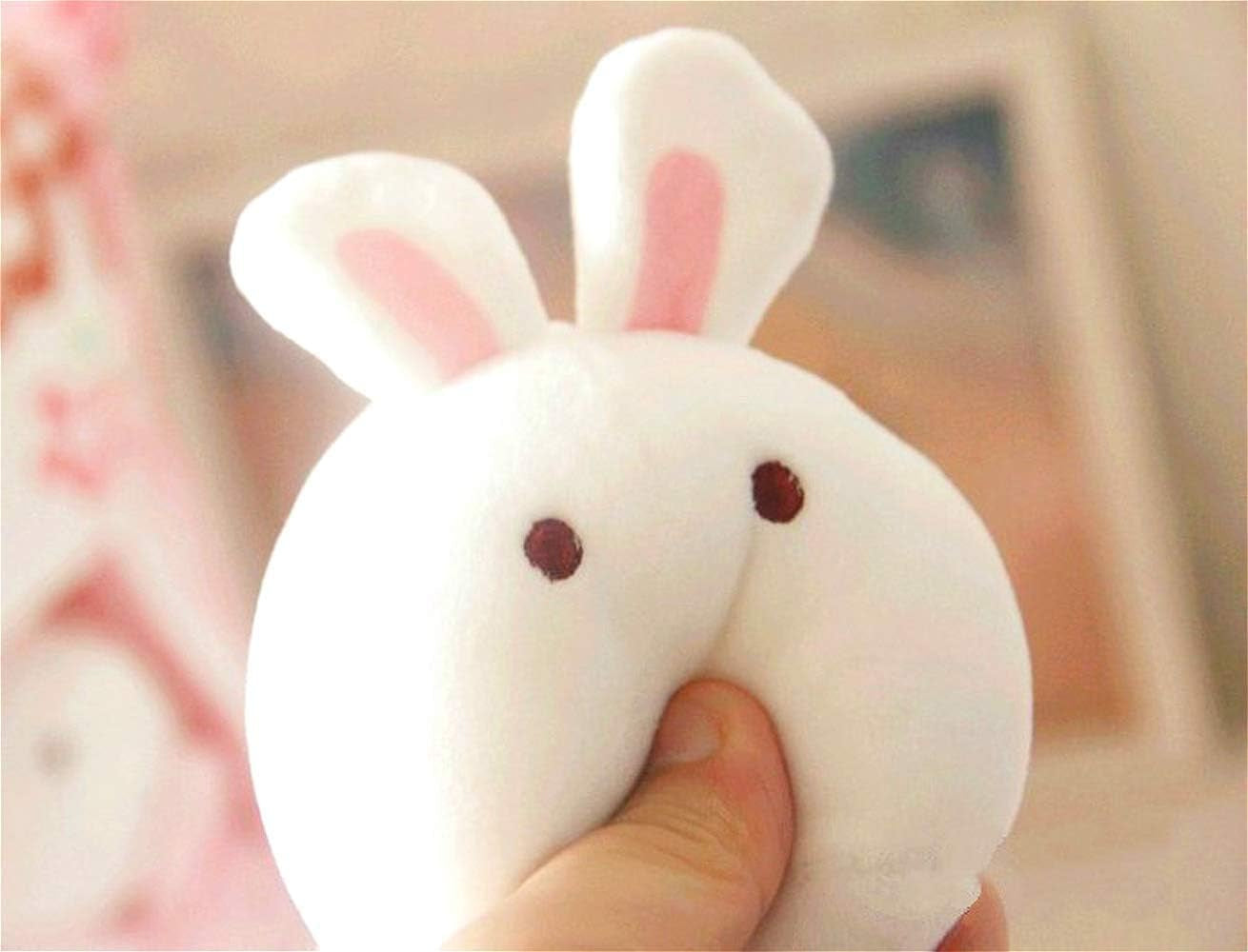 Cute Plush Pillow Throw Pillow Removable Stuffed Animal Toys Creative Gifts for Girls (Bunny)